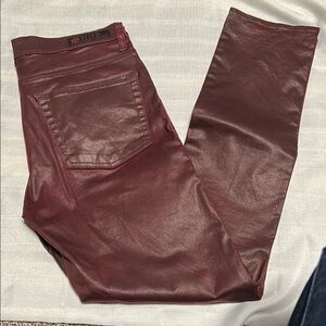 Rock & Republic Burgundy Jeans